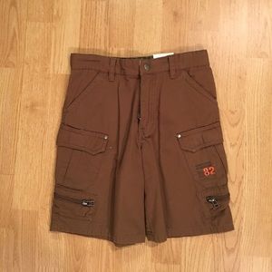 NEVER WORN Coffee Brown Cargo Shorts