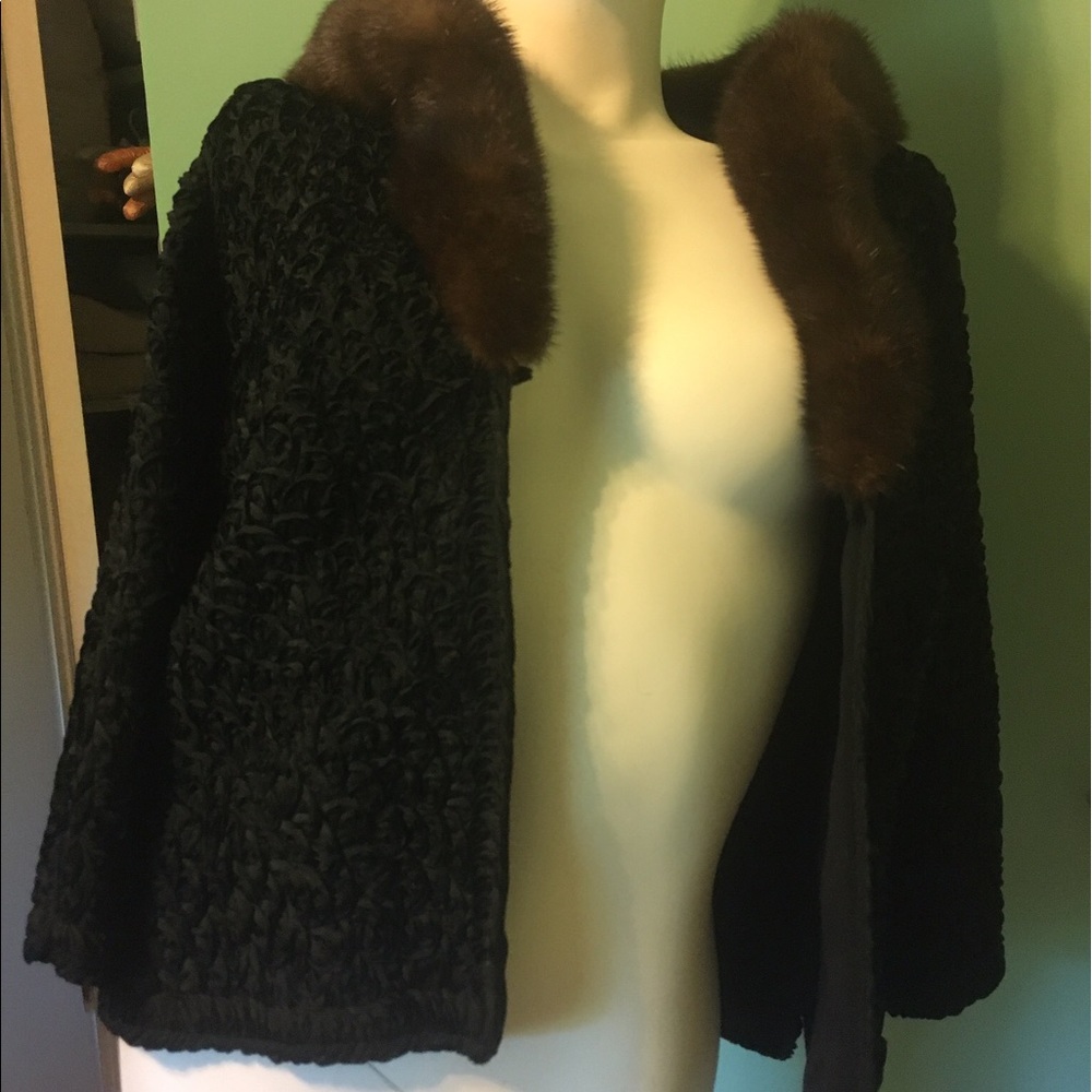 Short dressy evening jacket