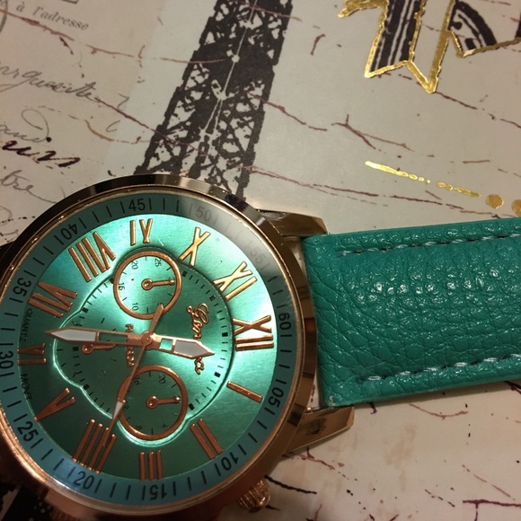 Teal Watch leather band 🌺BNWT🌺 - Picture 4 of 6