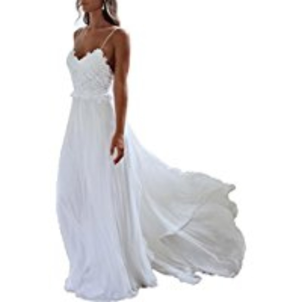 White casual dress