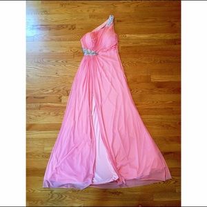 Baby Pink Formal Dress