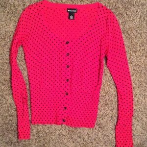 Pink Polka Dotted Sweater