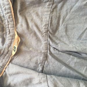 H&M denim button up