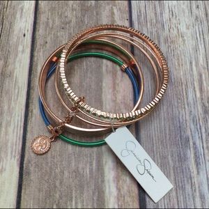 Jessica Simpson - NWT colorwheel bangles