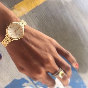Fossil: Jacqueline Gold Stainless Steel Watch