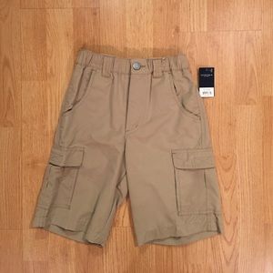 Khaki-colored Cargo Shorts