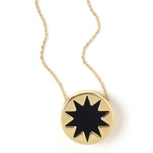 House of Harlow Mini Sunburst Pendant Necklace