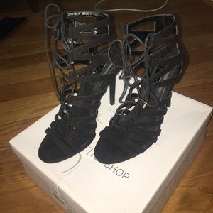 Topshop Rupa Black Heels