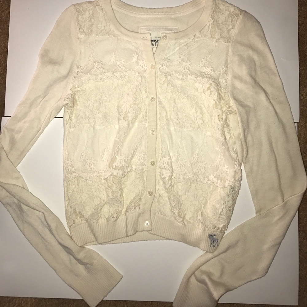 Abercrombie lace sweater