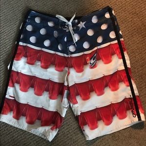 Men's O'Neill beer pong swim trunks