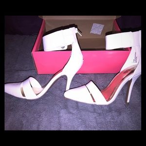 White heels