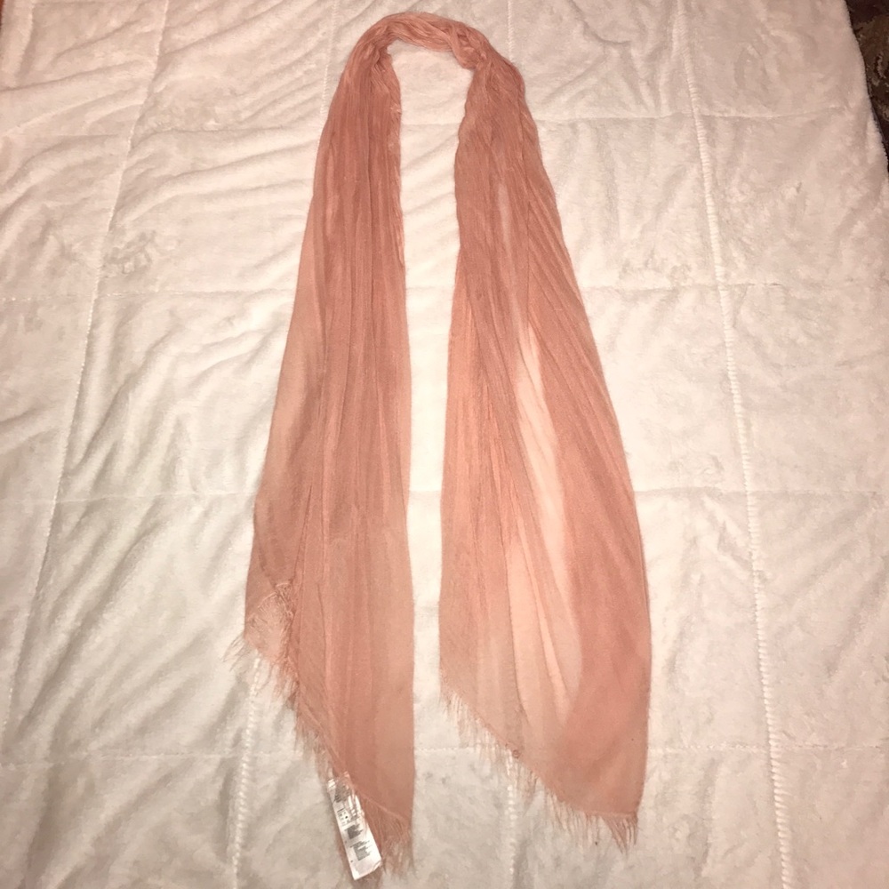 Pink scarf