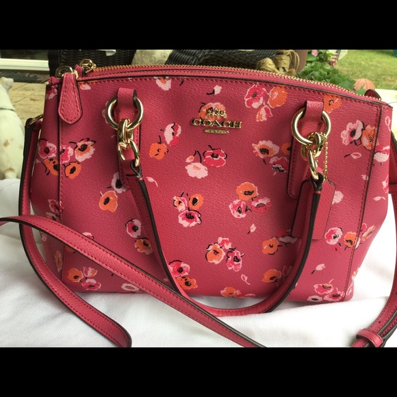🌺 Coach Mini Christie Wildflower Dahlia Bag 🌺 - Picture 2 of 7
