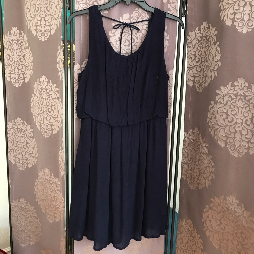 Navy Blue Dress
