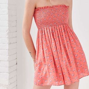 Kimchi Blue Floral Meadow Strapless Romper