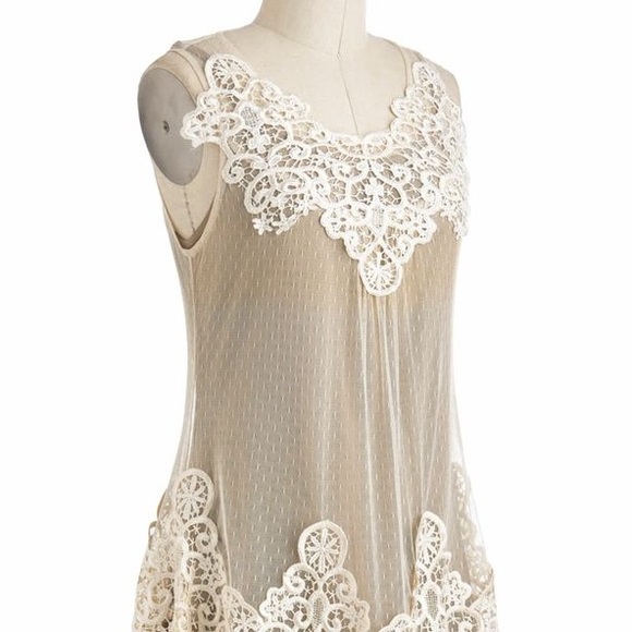 Modcloth vintage inspired lace dress - Picture 4 of 5