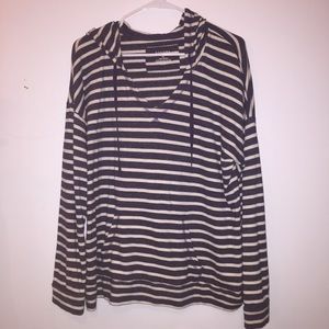 Navy Striped Sweater