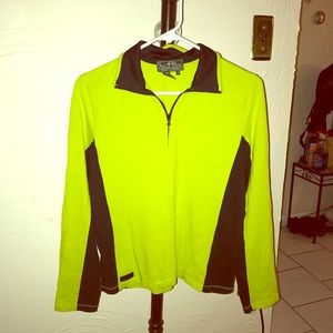 Lime Green Zip-Up Ralph Lauren Activewear