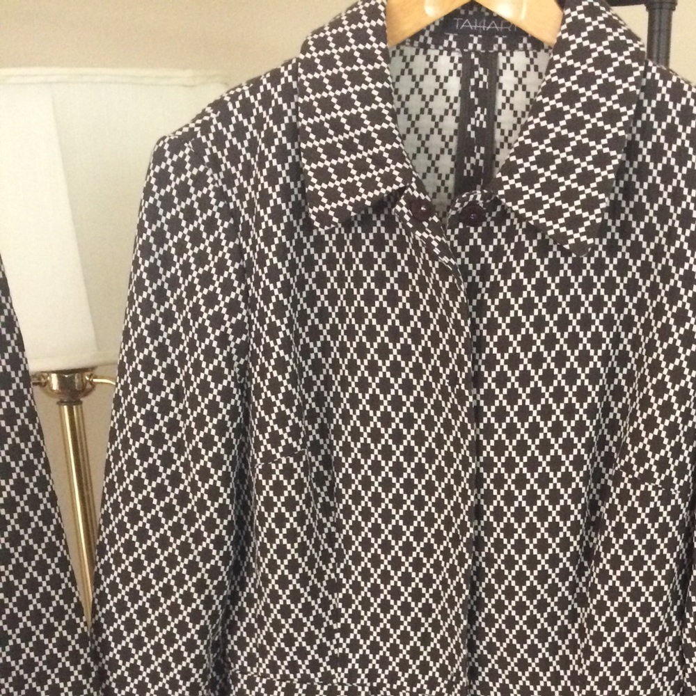 Full length jacket with matching skirt