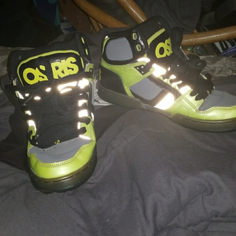 Neon Osiris shoes