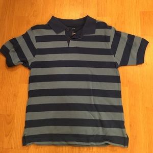 Blue Striped Polo