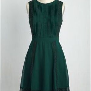 Dress - Dark Green