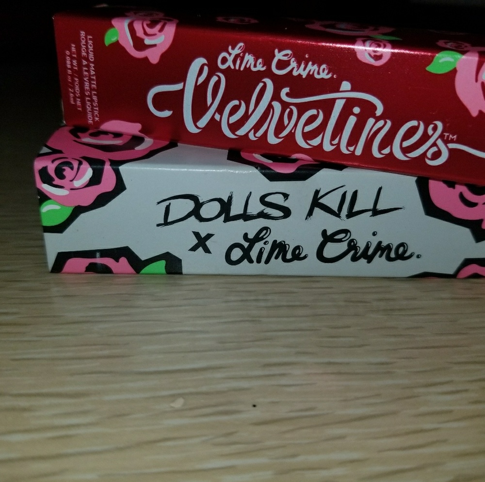 NIB "Cement" Dolls Kill Lime Crime Matte Lipstick