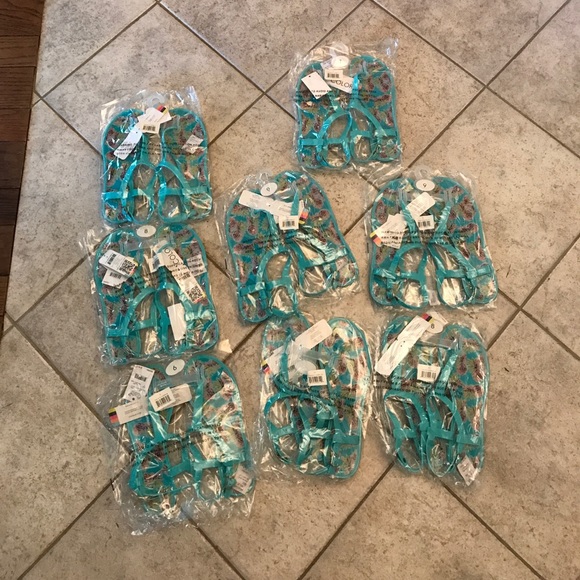 T-strap pineapple jelly sandals - Picture 4 of 4