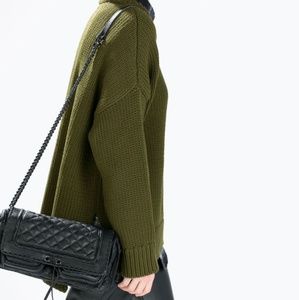 Zara quilted leather city crossbody