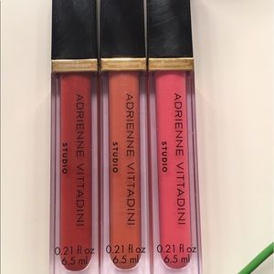 Adrienne vittadini lipgloss 3 piece set