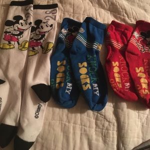 Mickey Mouse socks( ladies size and young girls