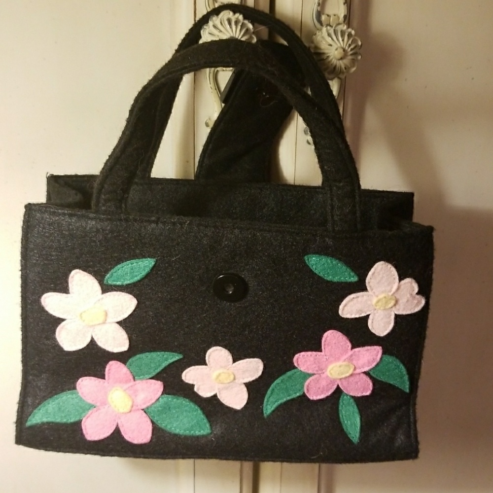 Xoxo tote black bag
