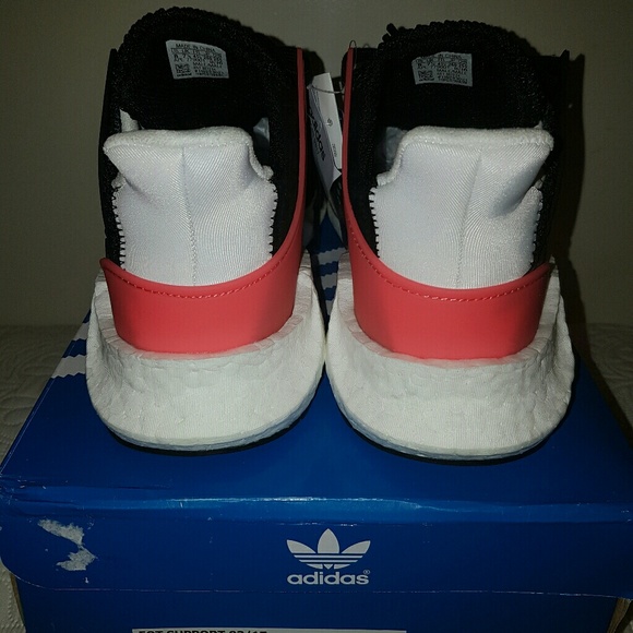 Adidas EQT Support 93/17 Boost Turbo Red sz 8 - Picture 2 of 8