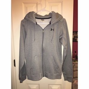 UNDER ARMOUR Gray Hoodie Size M