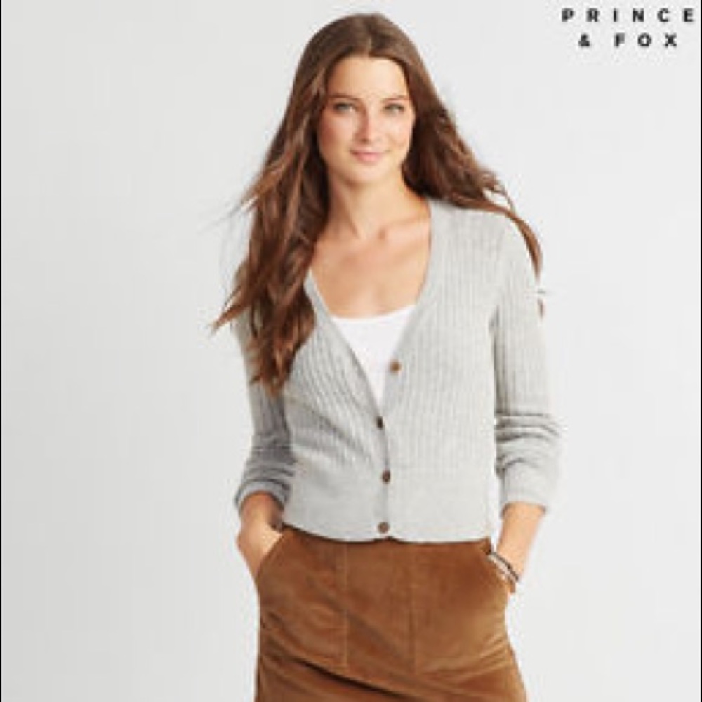 Prince fox cardigan