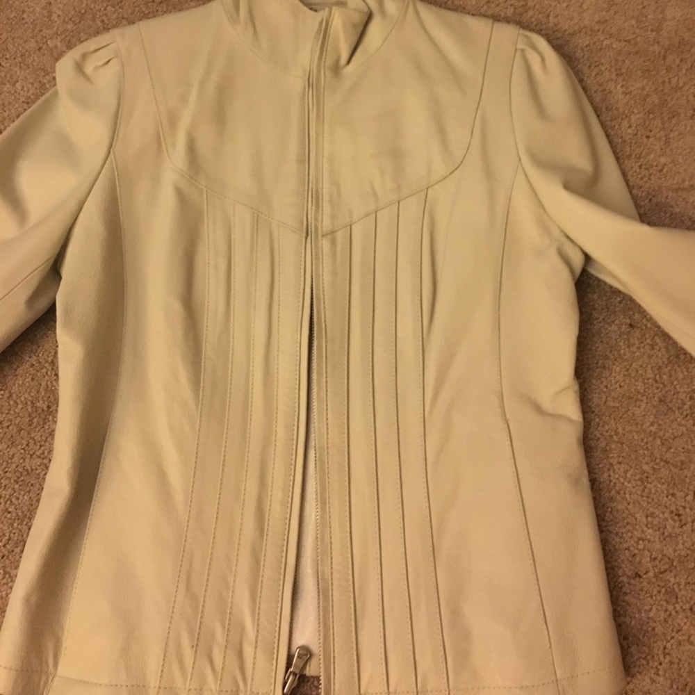 Guess genuine leather jacket
