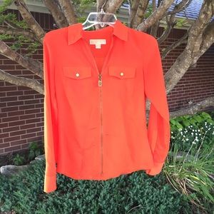 Women's Michael Kors Zipper Top! Sz XS. BOUTIQUE