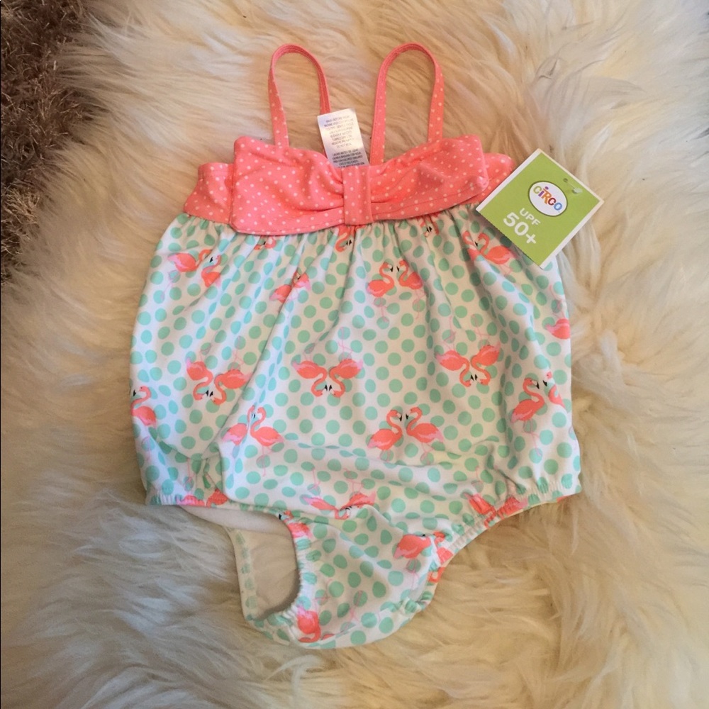 Flamingo swimsuit spf 50+