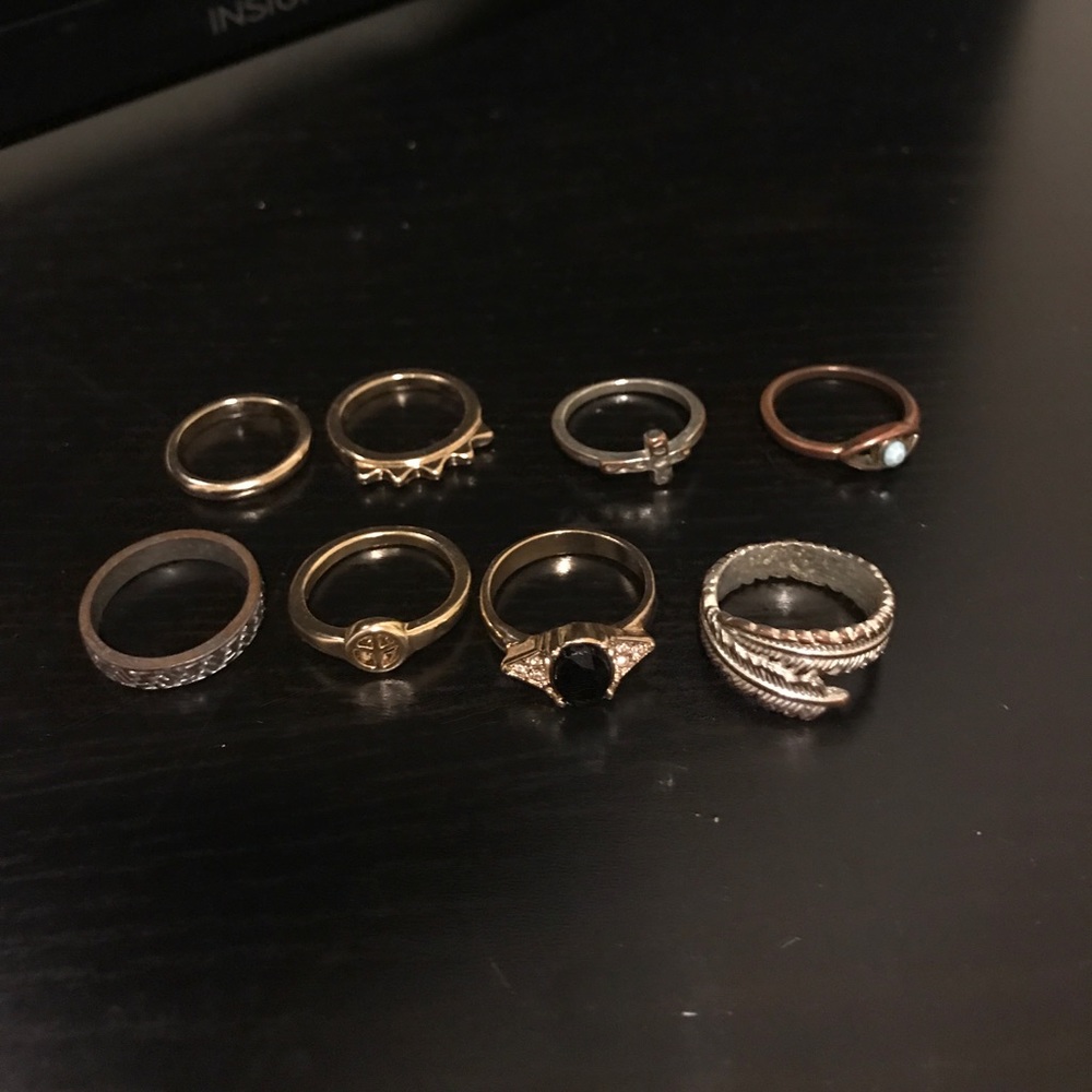 22 gold rings💍💍💍