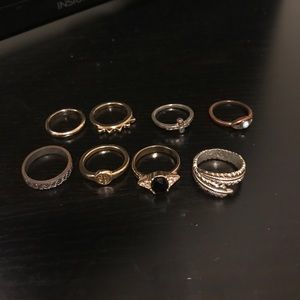 22 gold rings💍💍💍