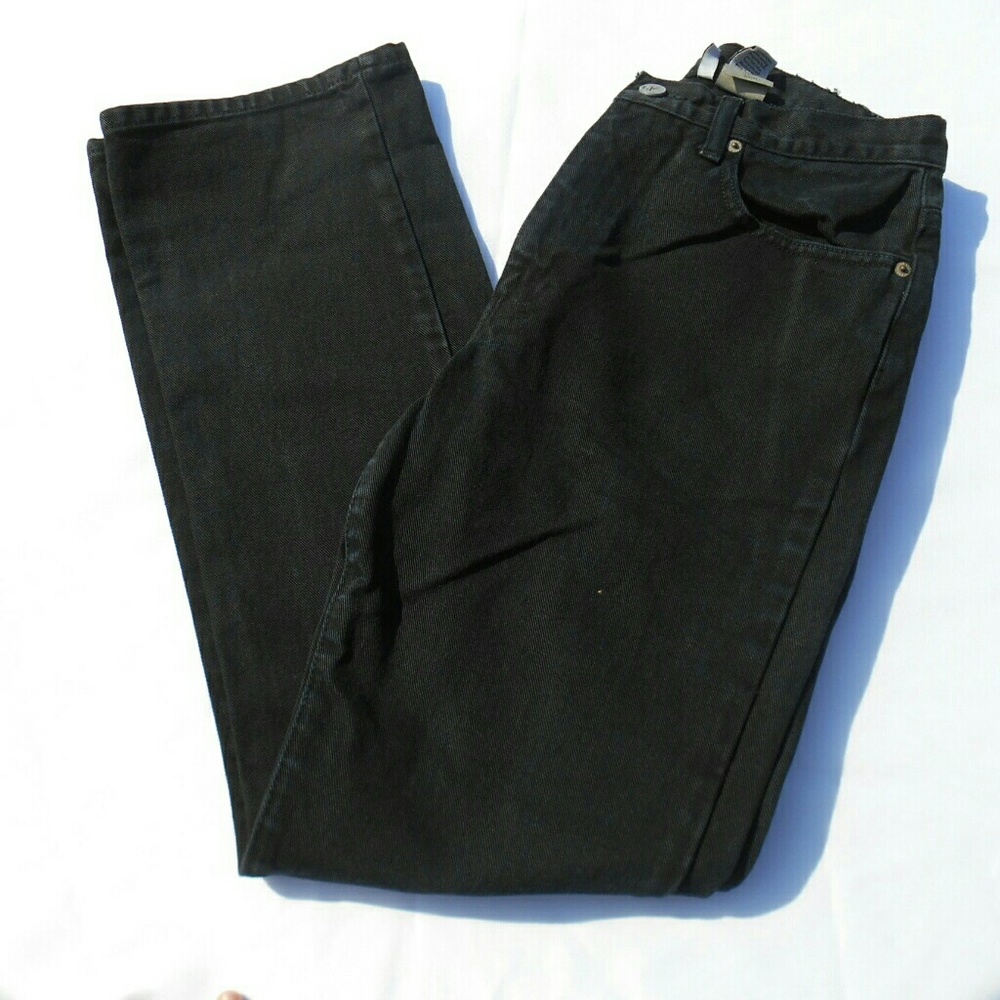Calvin Klein Black Bootleg Jeans Juniors Size 11