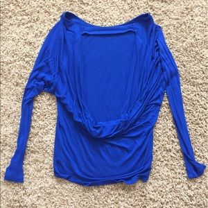 Backless express top