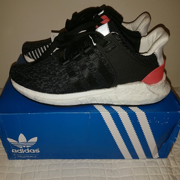 Adidas EQT Support 93/17 Boost Turbo Red sz W 9 - Picture 3 of 8