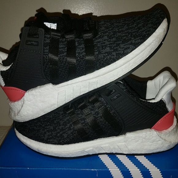 Adidas EQT Support 93/17 Boost Turbo Red sz W 9 - Picture 5 of 8