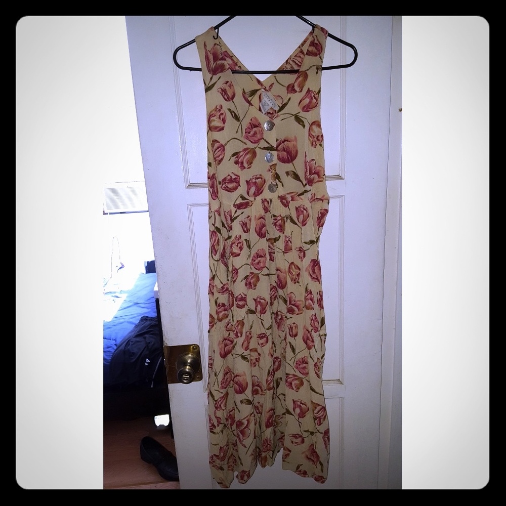 Express long light dress