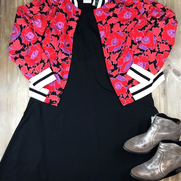 HPASOS Curve Black Cold Shoulder Dress Plus - Picture 3 of 7