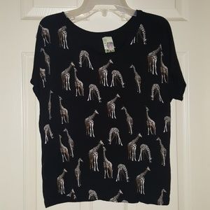 Alex and Kane Giraffe Tee