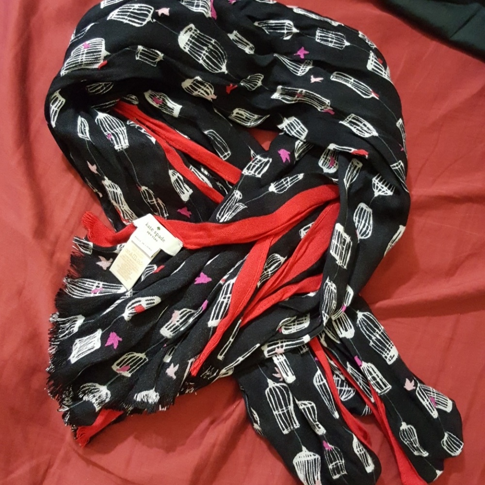 Kate spade birdcage scarf