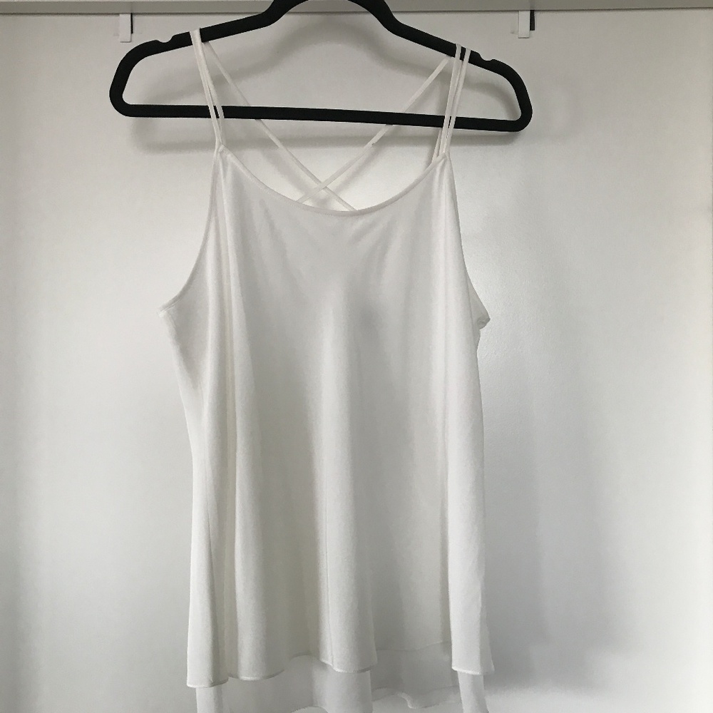 Olivia Palermo Chelsea 28 Sexy Tank Double Hem