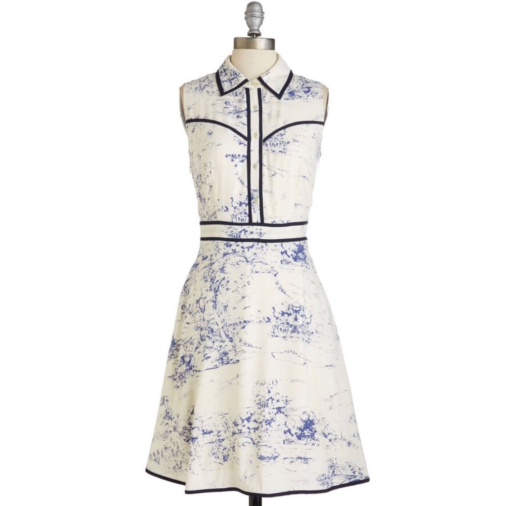 ModCloth porcelain dress in great condition